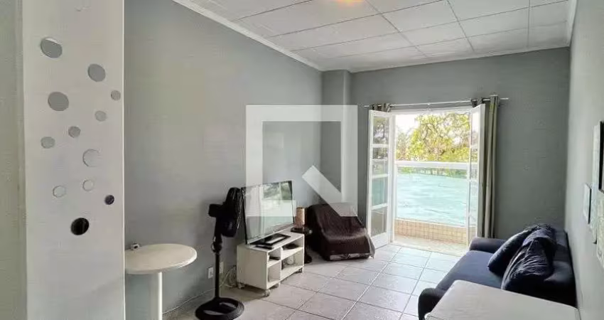 Apartamento para aluguel - jose menino, 1 quarto,  60 m² - santos