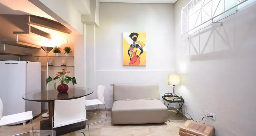 Apartamento para aluguel - real parque, 1 quarto,  48 m² - são paulo