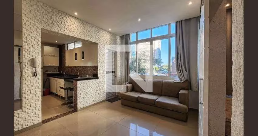Apartamento para aluguel - ponta da praia, 2 quartos,  95 m² - santos