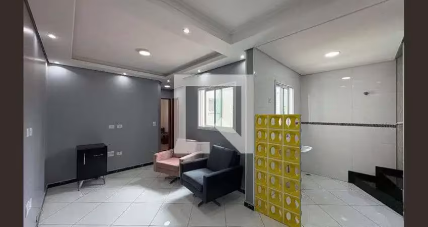 Cobertura para aluguel - jardim bela vista, 2 quartos,  92 m² - santo andré