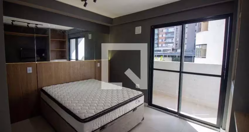 Kitnet / stúdio para aluguel - brooklin, 1 quarto,  28 m² - são paulo