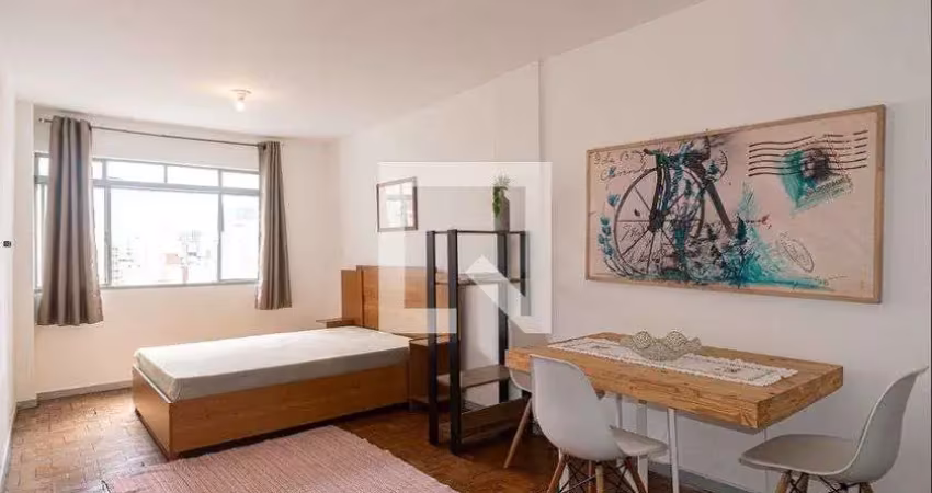 Kitnet / stúdio para aluguel - consolação, 1 quarto,  32 m² - são paulo
