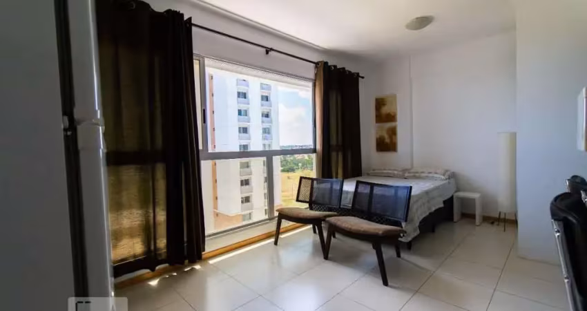 Kitnet / stúdio para aluguel - águas claras, 1 quarto,  33 m² - brasília