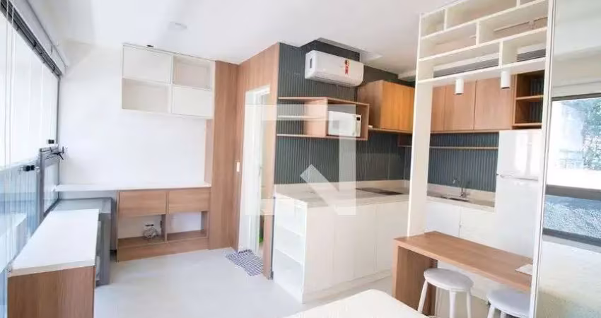 Kitnet / stúdio para aluguel - brooklin, 1 quarto,  23 m² - são paulo