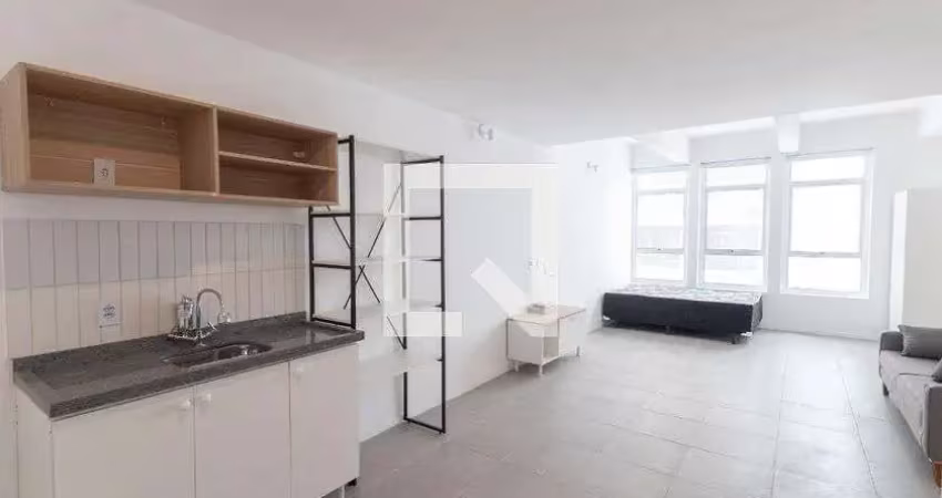 Kitnet / stúdio para aluguel - centro, 1 quarto,  35 m² - são paulo