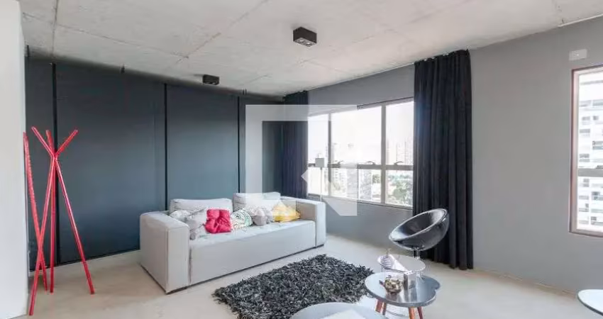 Apartamento para aluguel - campo belo, 1 quarto,  70 m² - são paulo