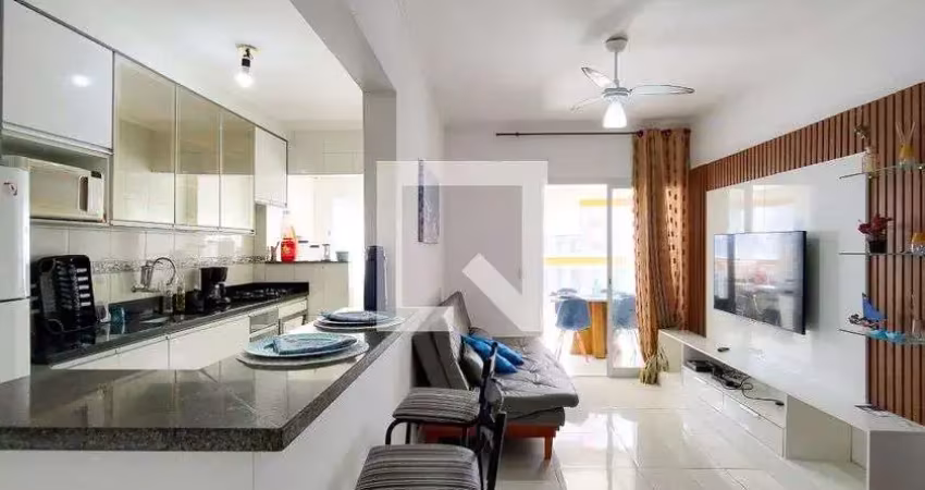 Apartamento para aluguel - aviação, 2 quartos,  66 m² - praia grande
