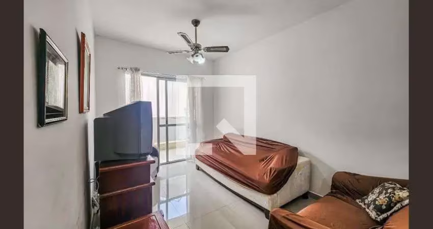 Apartamento para aluguel - ponta da praia, 1 quarto,  92 m² - santos