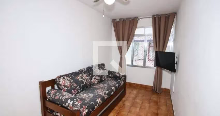 Apartamento para aluguel - canto do forte, 1 quarto,  42 m² - praia grande