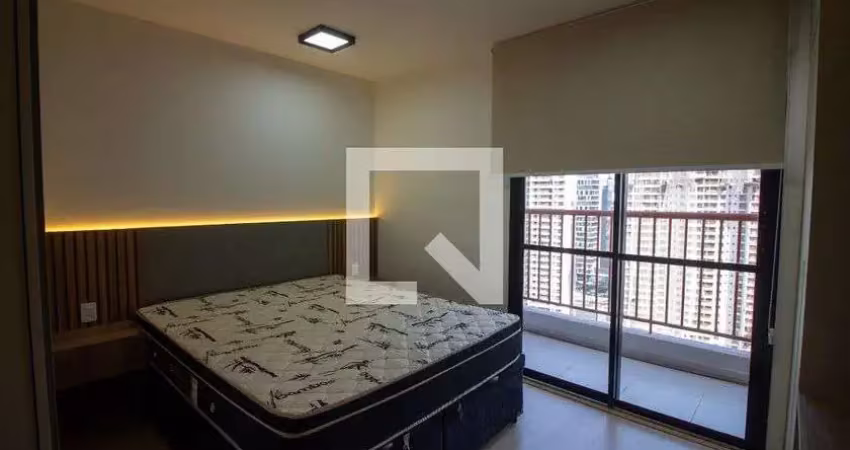 Kitnet / stúdio para aluguel - brooklin, 1 quarto,  25 m² - são paulo