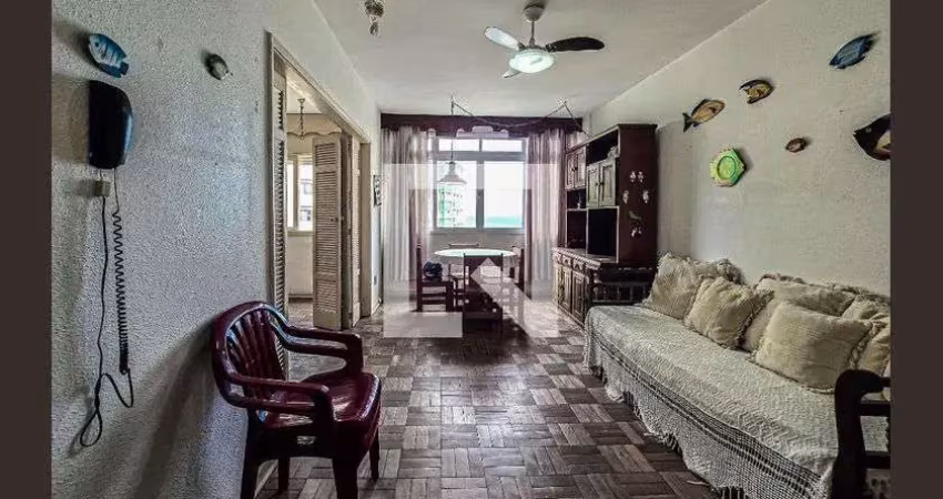 Apartamento para aluguel - ponta da praia, 1 quarto,  98 m² - santos