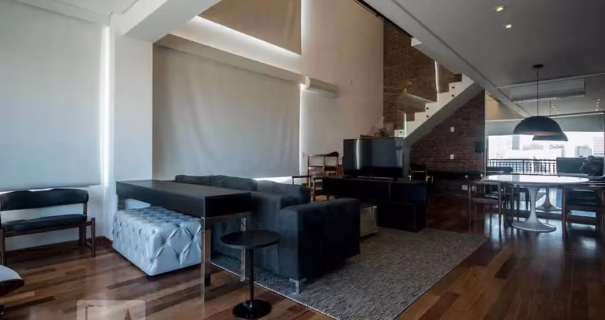 Cobertura para aluguel - brooklin, 1 quarto,  107 m² - são paulo