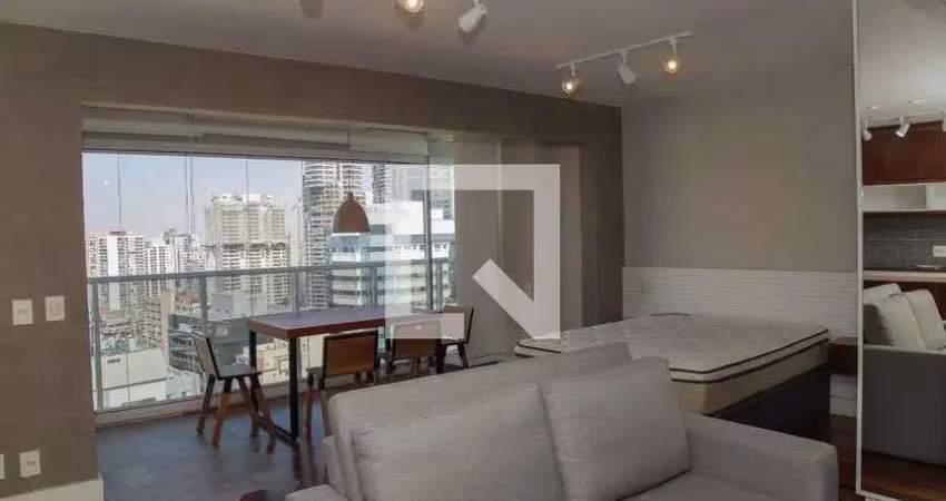 Kitnet / stúdio para aluguel - brooklin, 1 quarto,  48 m² - são paulo