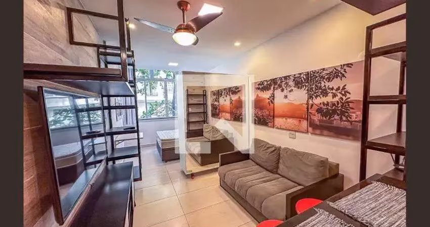 Kitnet / stúdio para aluguel - catete, 1 quarto,  40 m² - rio de janeiro