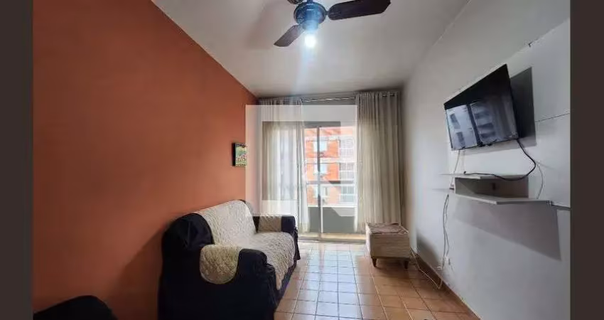 Apartamento para aluguel - embaré, 1 quarto,  78 m² - santos