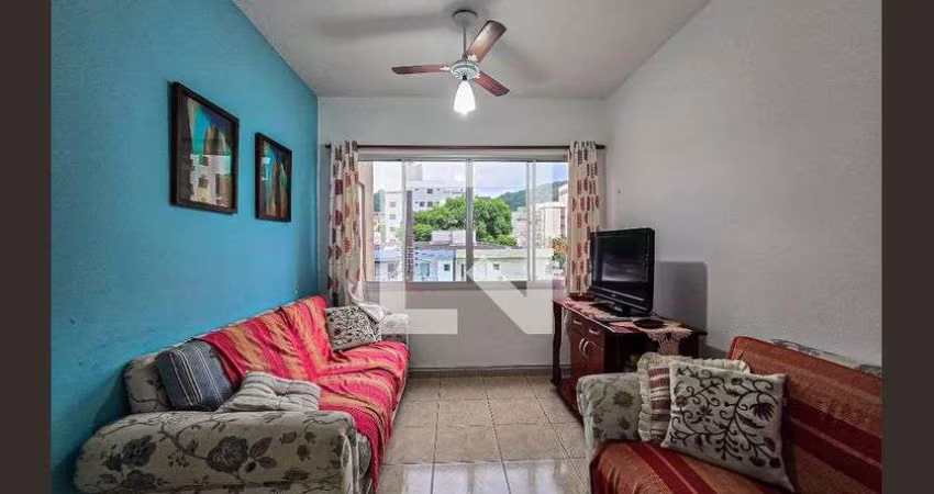 Apartamento para aluguel - ponta da praia, 3 quartos,  102 m² - santos