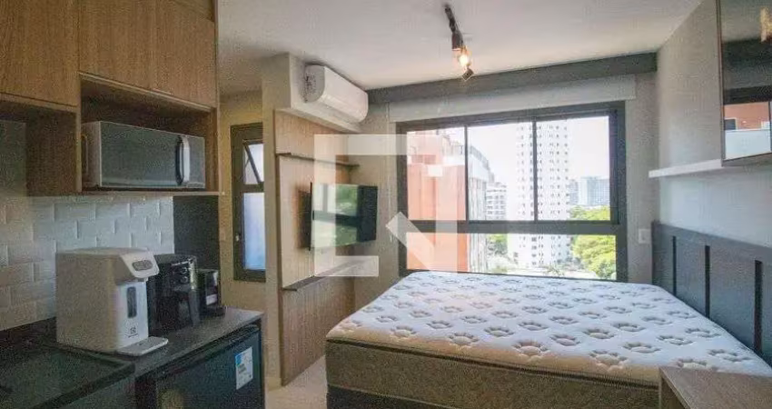 Kitnet / stúdio para aluguel - campo belo, 1 quarto,  21 m² - são paulo