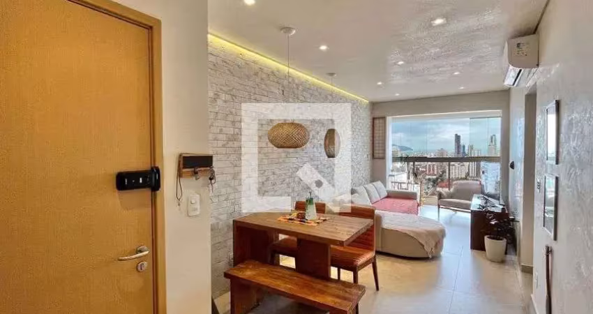 Apartamento para aluguel - campo grande, 2 quartos,  66 m² - santos