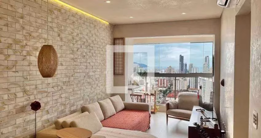 Apartamento para aluguel - campo grande, 2 quartos,  66 m² - santos