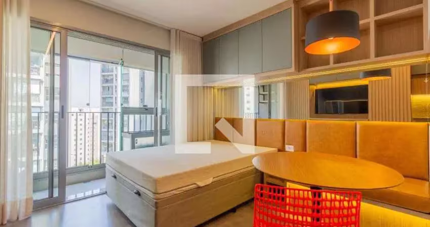 Kitnet / stúdio para aluguel - vila madalena, 1 quarto,  25 m² - são paulo