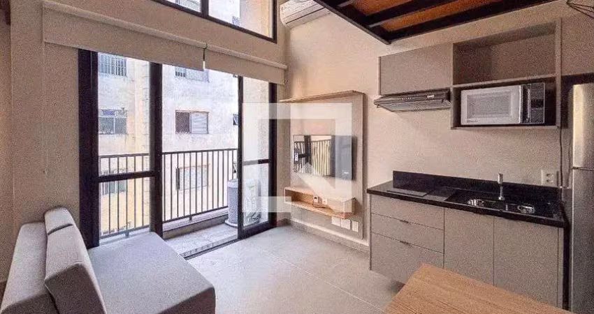 Kitnet / stúdio para aluguel - vila madalena, 1 quarto,  45 m² - são paulo