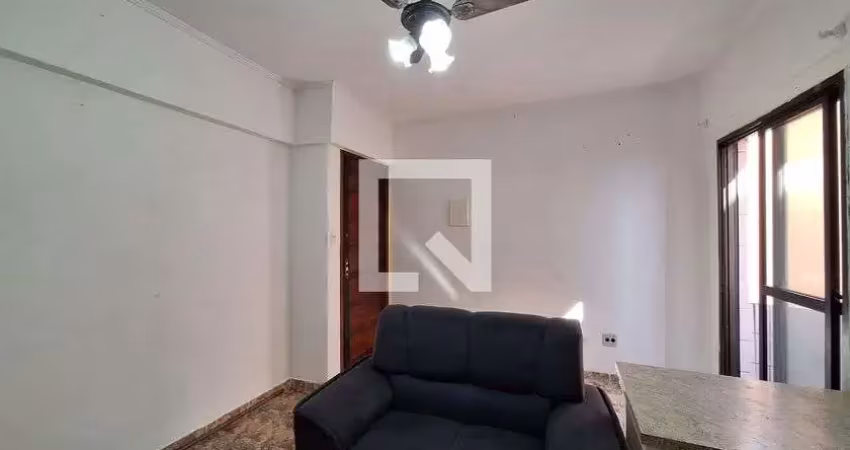 Apartamento para aluguel - vila tupi, 1 quarto,  30 m² - praia grande
