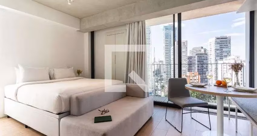 Kitnet / stúdio para aluguel - vila madalena, 1 quarto,  30 m² - são paulo
