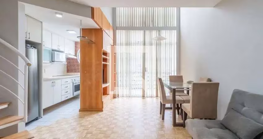 Apartamento para aluguel - alphaville, 1 quarto,  62 m² - barueri