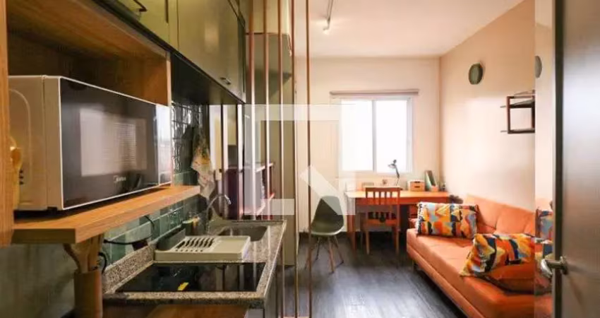 Kitnet / stúdio para aluguel - barcelona, 1 quarto,  20 m² - são caetano do sul