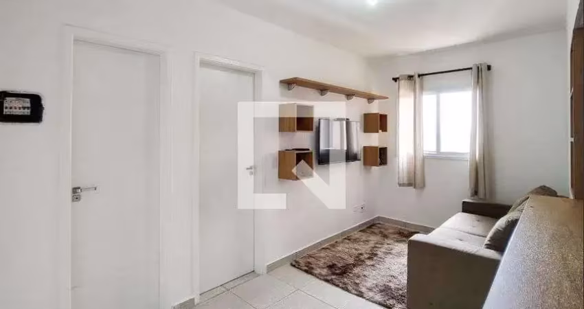 Apartamento para aluguel - vila tupi, 1 quarto,  35 m² - praia grande