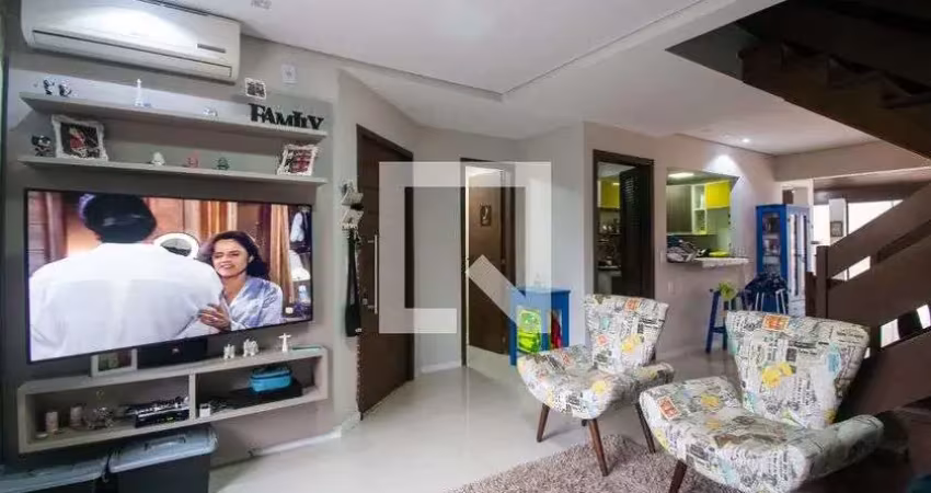 Casa / sobrado em condomínio para aluguel - guarujá, 4 quartos,  193 m² - porto alegre