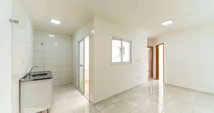 Apartamento para aluguel - jardim bela vista, 2 quartos,  42 m² - santo andré