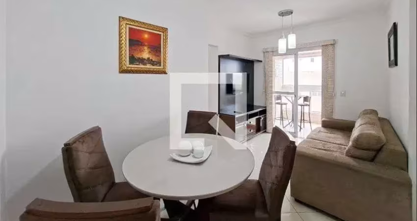Apartamento para aluguel - vila tupi, 2 quartos,  56 m² - praia grande