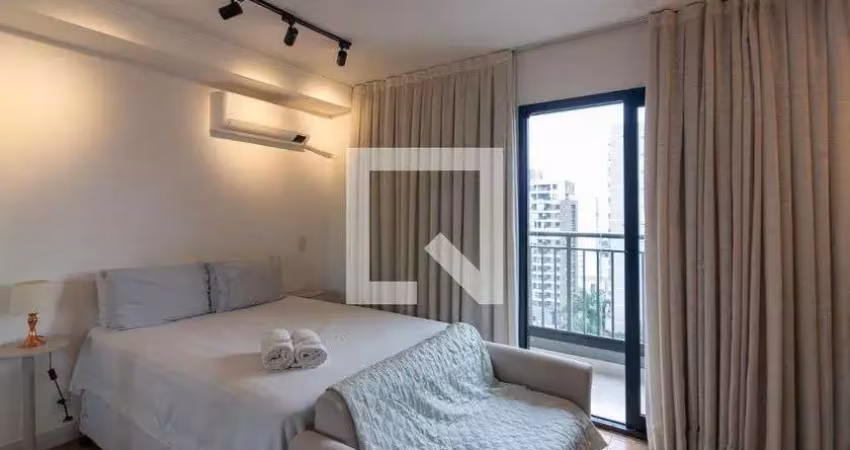 Kitnet / stúdio para aluguel - moema, 1 quarto,  28 m² - são paulo