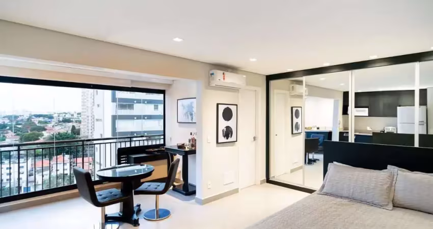 Kitnet / stúdio para aluguel - campo belo, 1 quarto,  36 m² - são paulo