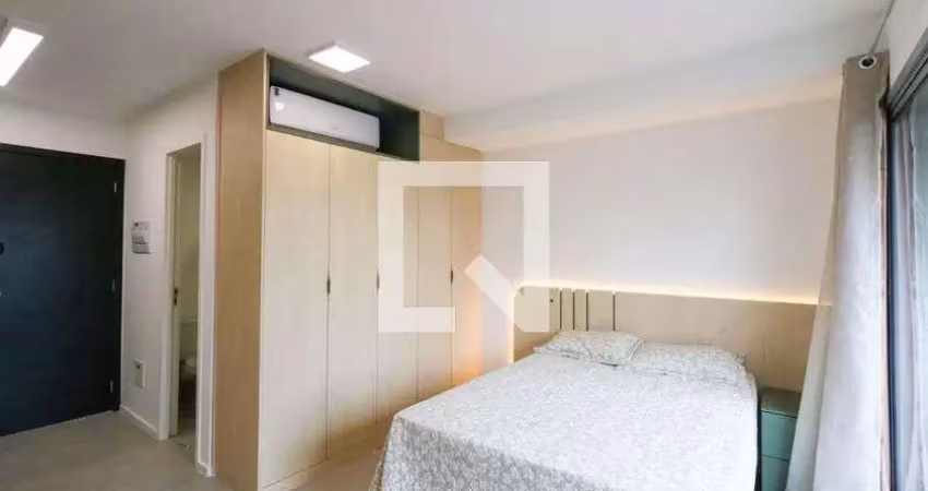 Kitnet / stúdio para aluguel - brooklin, 1 quarto,  25 m² - são paulo