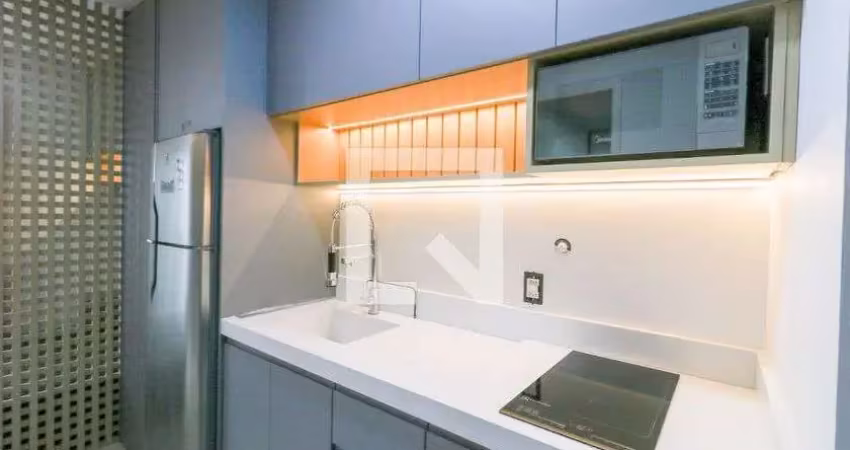 Kitnet / stúdio para aluguel - brooklin, 1 quarto,  25 m² - são paulo