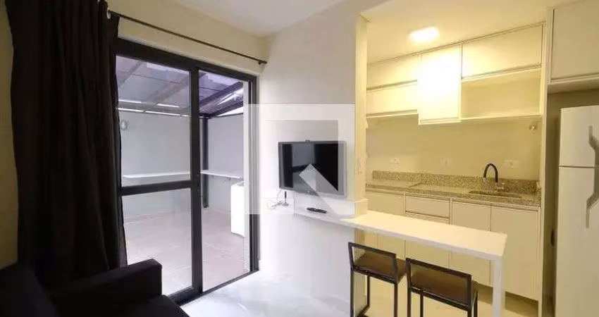 Apartamento para aluguel - capão raso, 1 quarto,  50 m² - curitiba