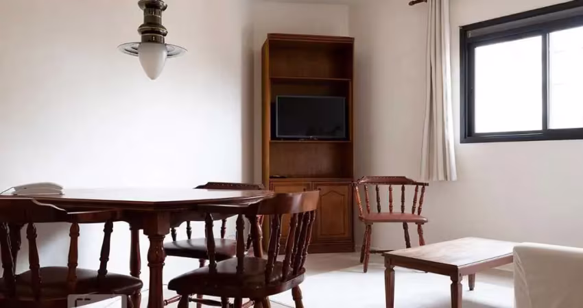 Apartamento com 1 quarto para alugar na Avenida Miruna, Moema, São Paulo