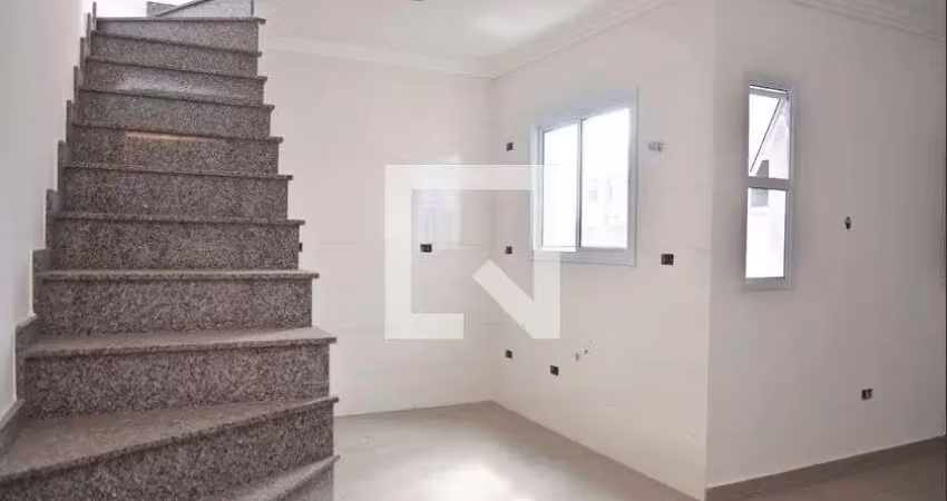 Cobertura para aluguel - jardim alvorada, 2 quartos,  44 m² - santo andré