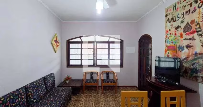 Casa para aluguel - vila caiçara, 3 quartos,  140 m² - praia grande