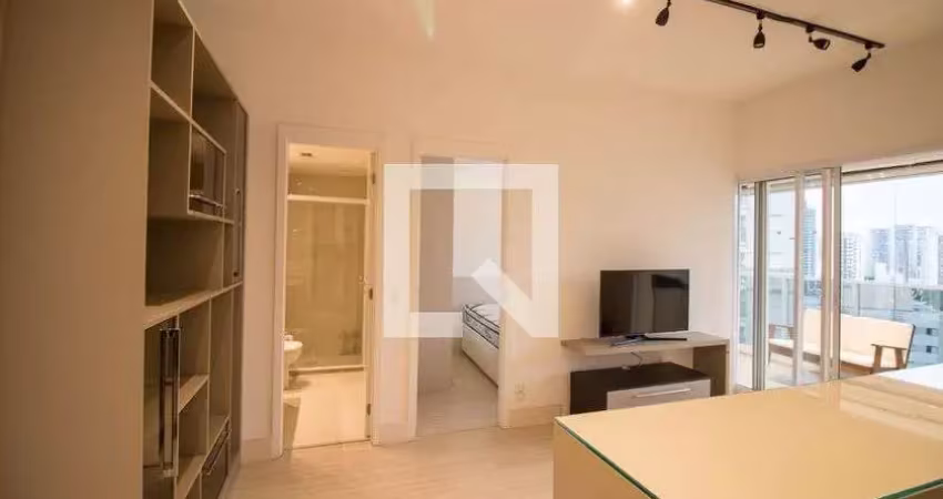 Apartamento para aluguel - brooklin, 1 quarto,  48 m² - são paulo