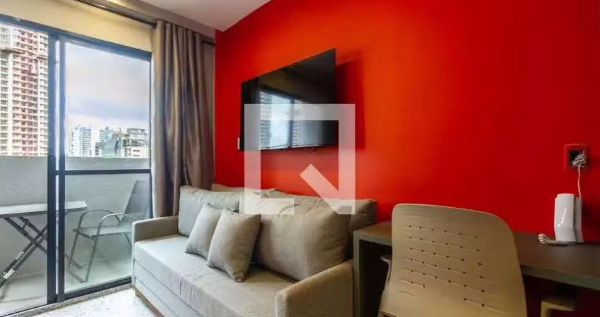 Kitnet / stúdio para aluguel - brooklin, 1 quarto,  25 m² - são paulo