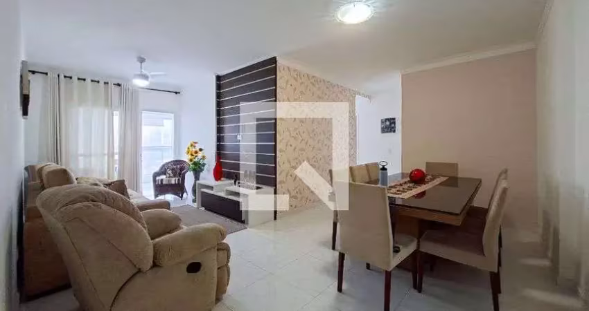 Apartamento para aluguel - canto do forte, 3 quartos,  116 m² - praia grande