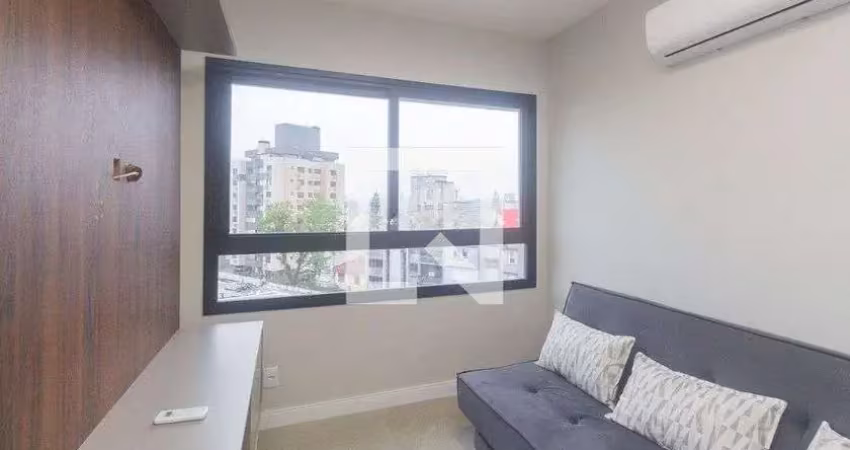 Kitnet / stúdio para aluguel - rio branco, 1 quarto,  34 m² - porto alegre