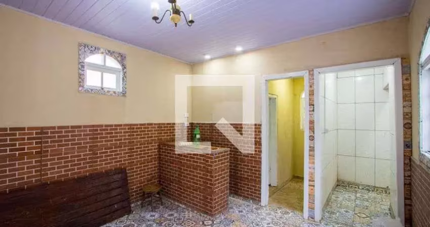 Casa para aluguel - jardim bela vista, 1 quarto,  50 m² - santo andré