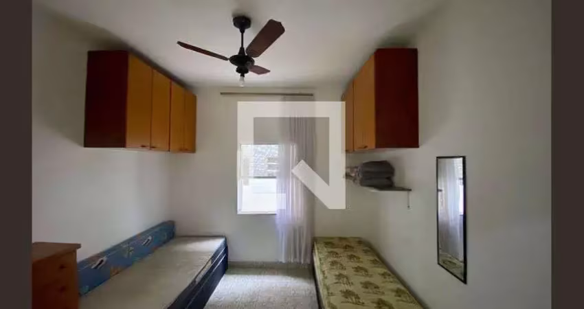 Kitnet / stúdio para aluguel - canto do forte, 1 quarto,  23 m² - praia grande