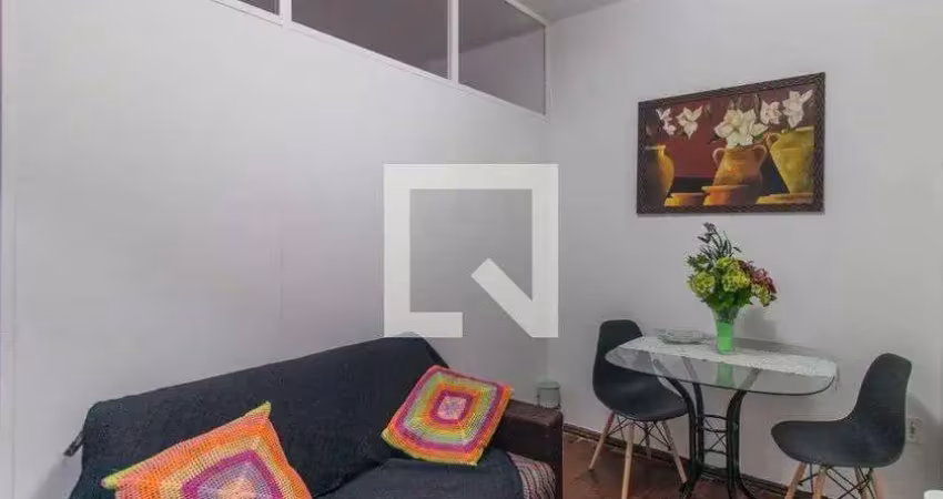 Apartamento para aluguel - centro histórico, 1 quarto,  34 m² - porto alegre