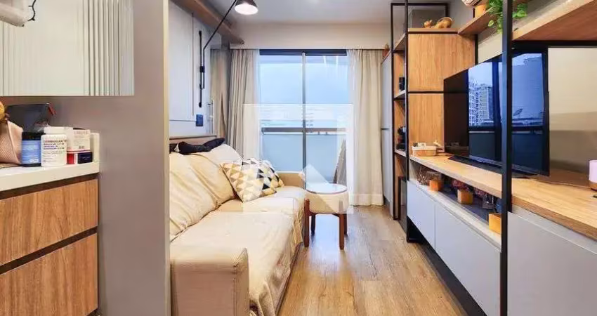 Kitnet / stúdio para aluguel - botafogo, 1 quarto,  40 m² - rio de janeiro
