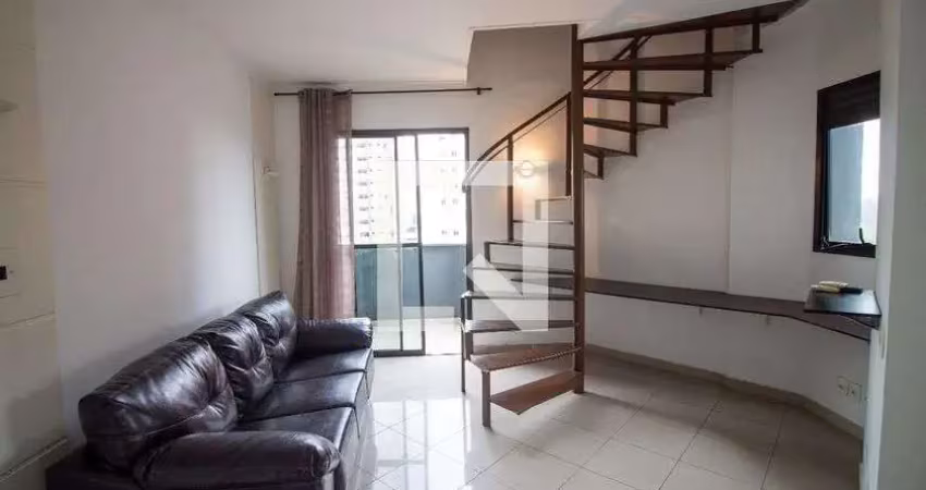 Cobertura para aluguel - brooklin, 1 quarto,  75 m² - são paulo